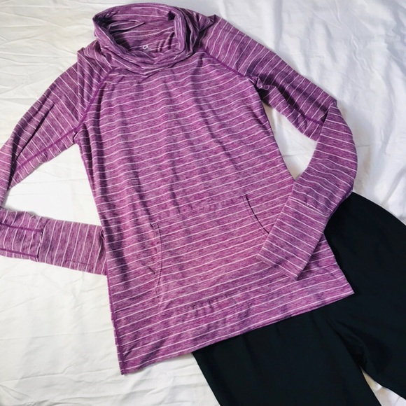 GAP Fit Cowl Neck Performance Top - Picture 1 of 5